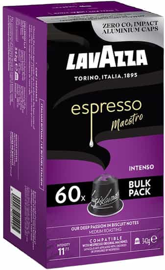Lavazza Espresso Intenso Capsules Nespresso Compatible (60 pk)