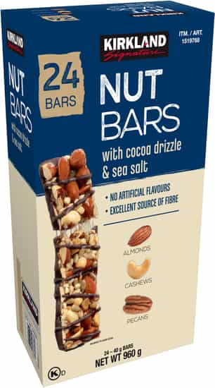 Kirkland Signature Nut Bars (40 g x 24 pk)