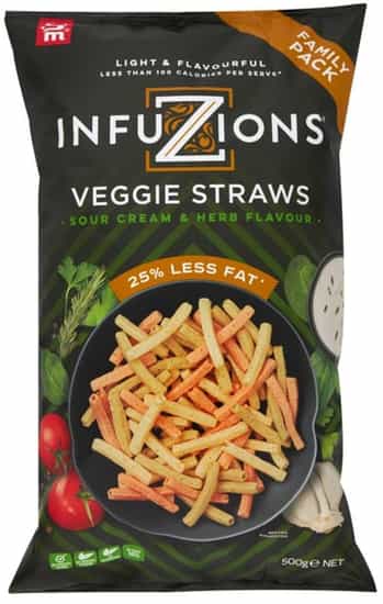 Majans Infuzions Veggie Straws (500 g)