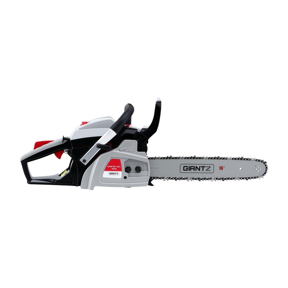 Giantz 42CC Petrol Chainsaw 16'' Bar Chain Saw Lightweight for Pruning Cutting