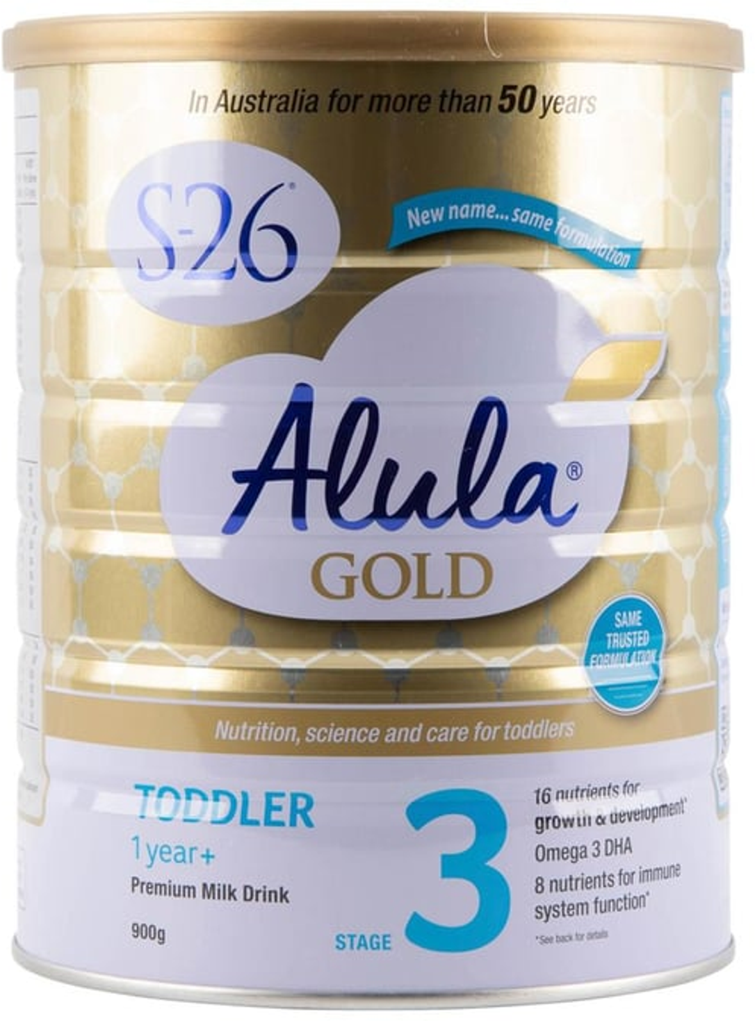 Alula Gold Stage 3 - Toddlers 1 Year+ Formula Powder (900 g)