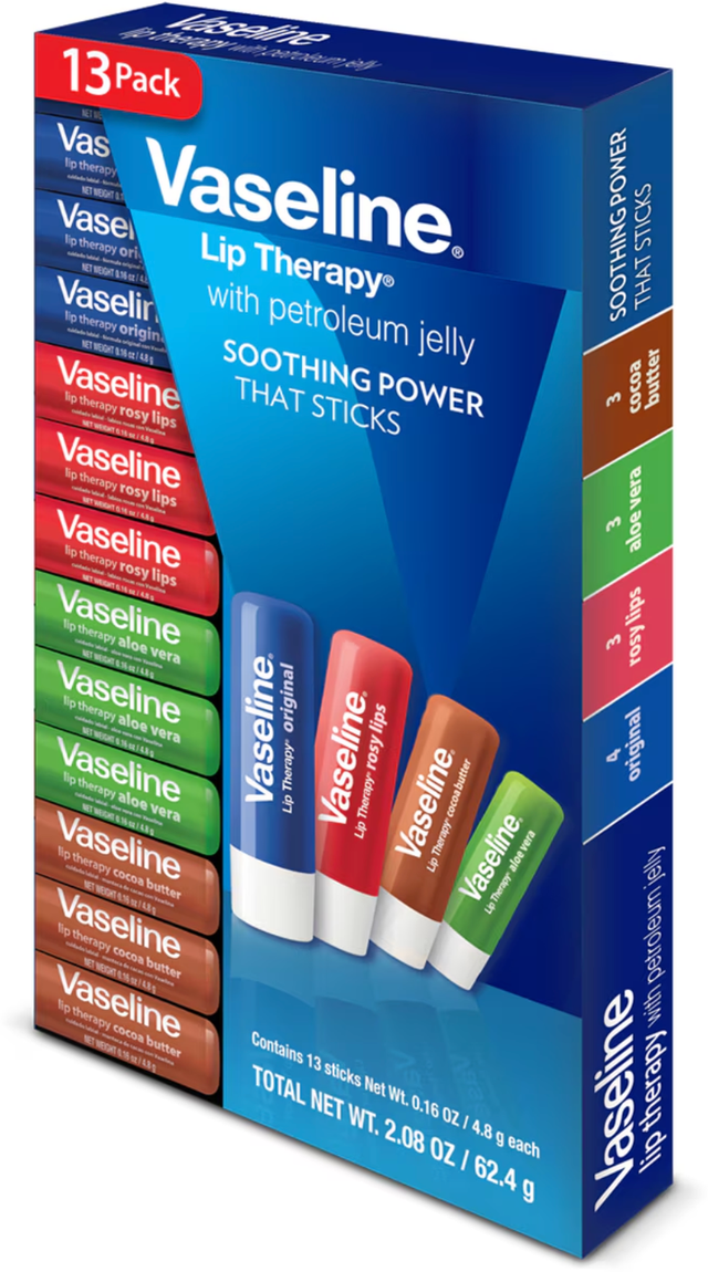 Vaseline Lip Balm (13 pk)