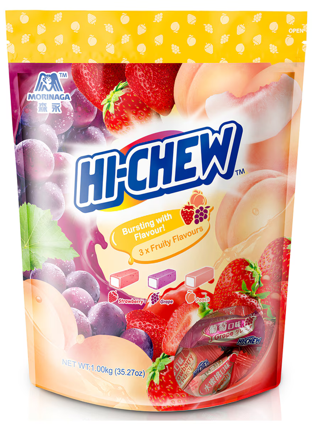 Hi-Chew Fruit Candies Variety Pack (1 kg)
