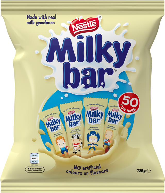 Milkybar Chocolate Bar (14.5g x 50 pk)