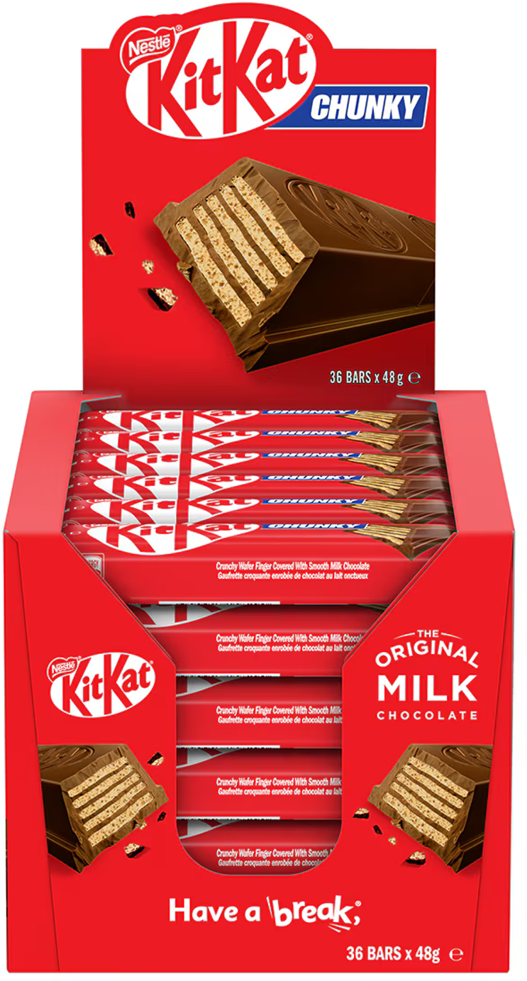 KitKat Chunky Caramel Bar (48 g x 36 pk)