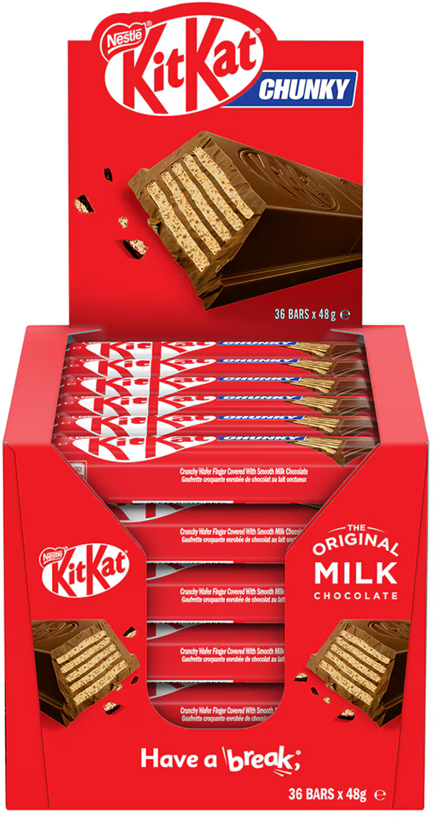 KitKat Chunky Caramel Bar (48 g x 36 pk)