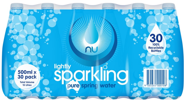 Nu-Pure Sparkling Water Bottles (500 ml x 30 pk)