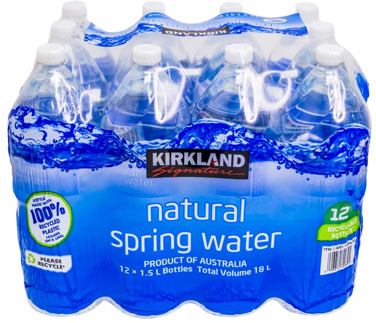 Kirkland Signature Water (1.5 L x 12 pk)