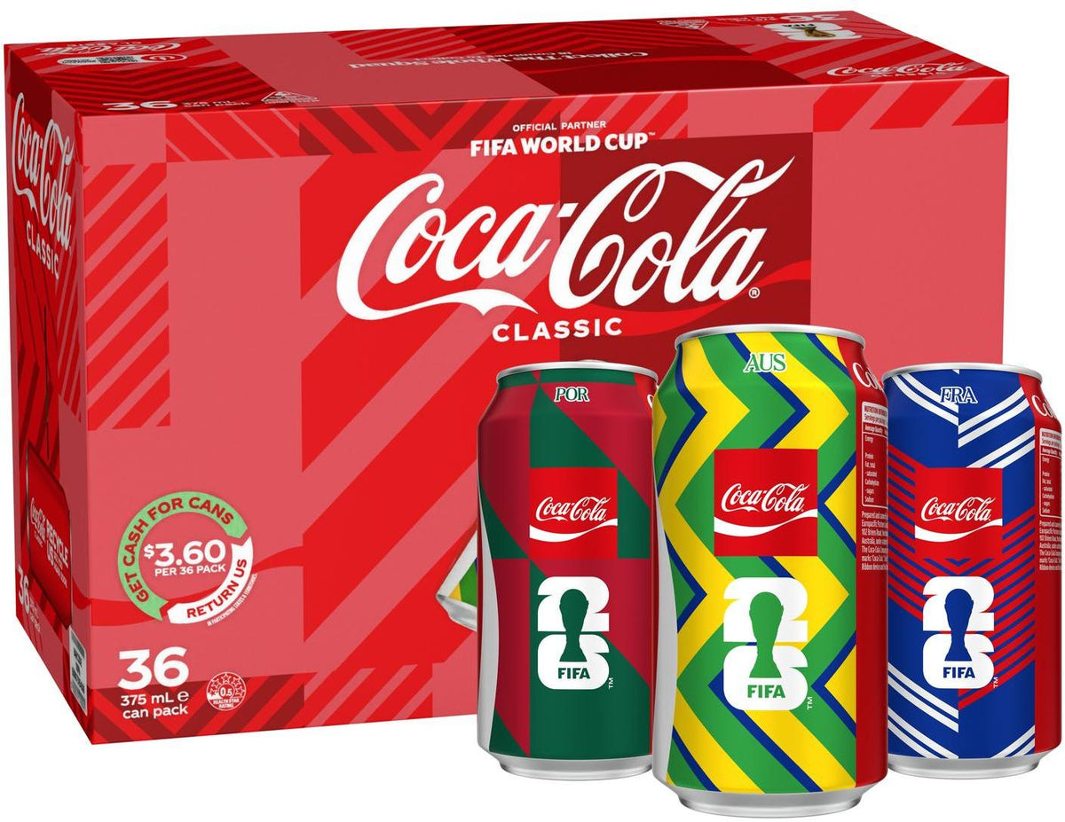 Coke Soda Cans (375 ml x 36 ct)
