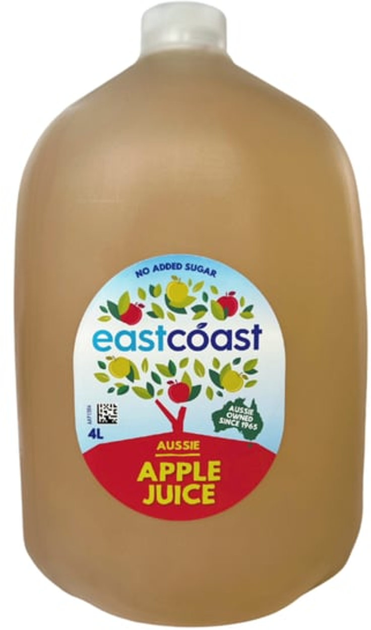 EastCoast 100% Apple Juice (4 L)