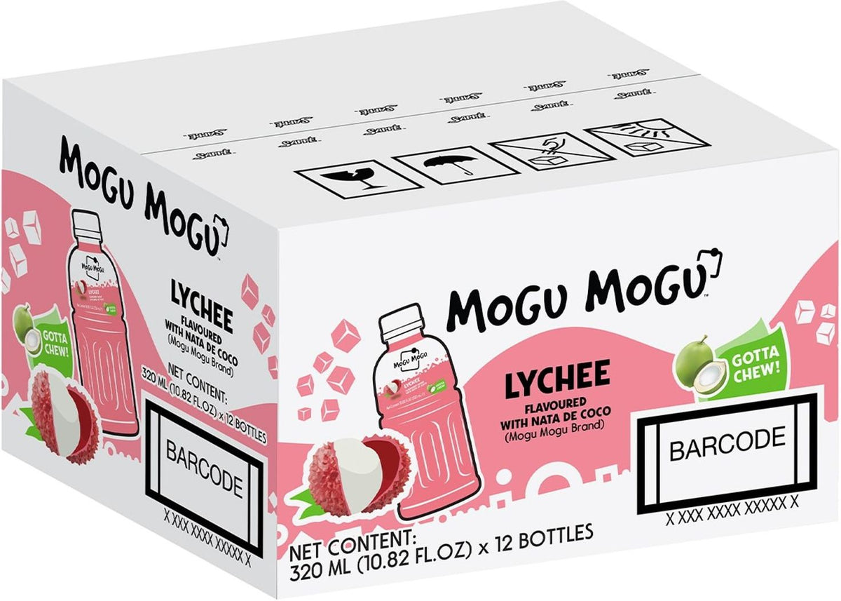Mogu Mogu Juice Bottles (320ml x 12 pk)