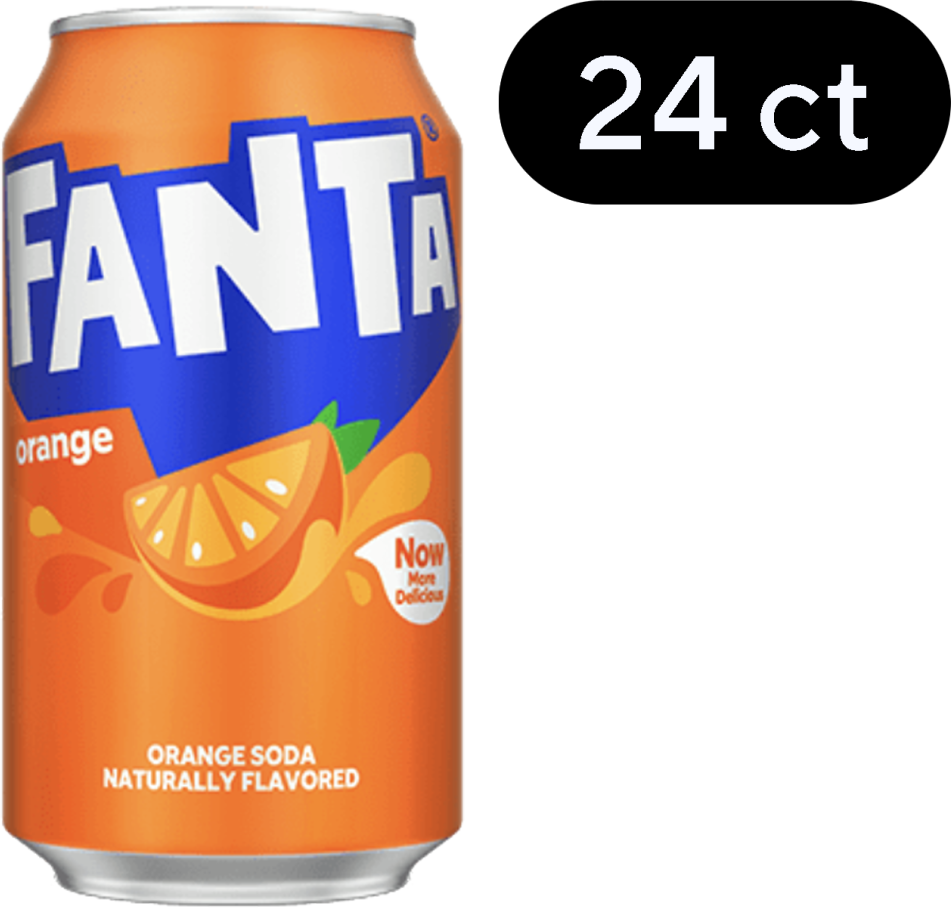 Fanta Orange (375 ml x 24 pk)