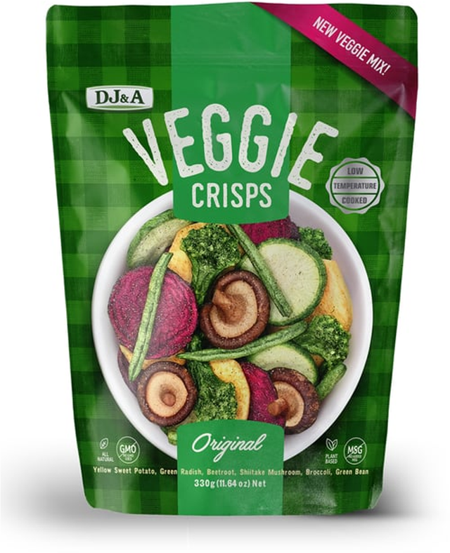 DJ&A Veggie Crisps (330 g)