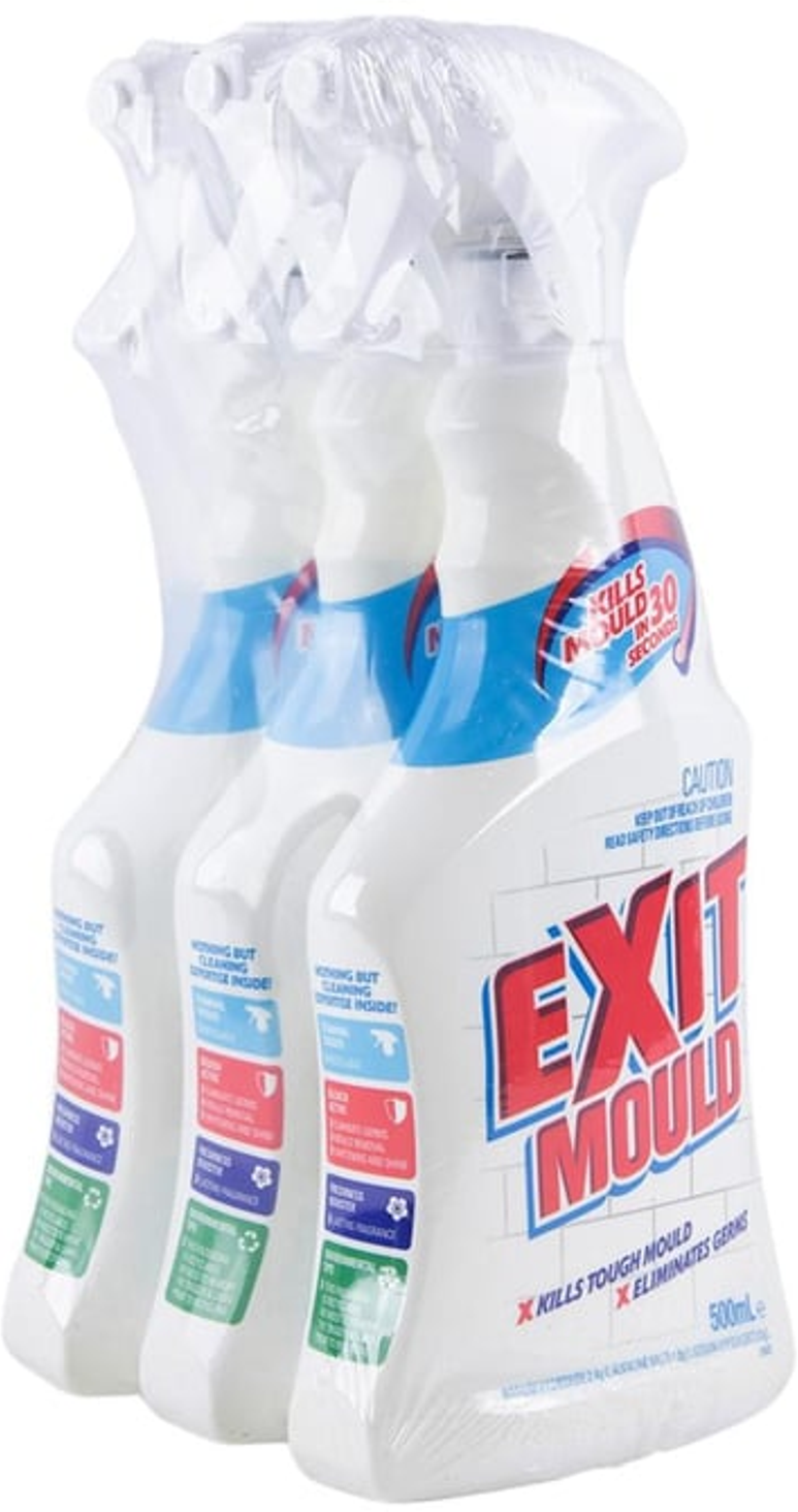 Exit Mould Remover (500 ml x 3 pk)