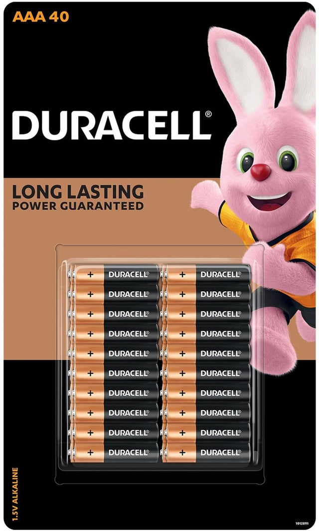 Duracell Coppertop AAA Batteries (40 pk)