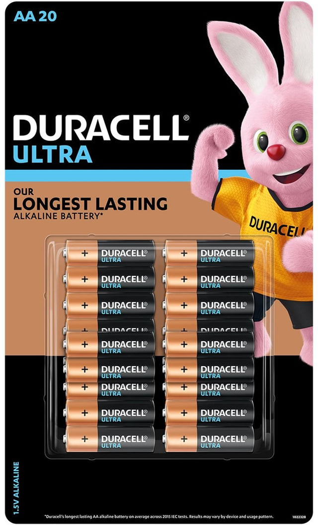 Duracell Ultra AA Batteries (20 pk)