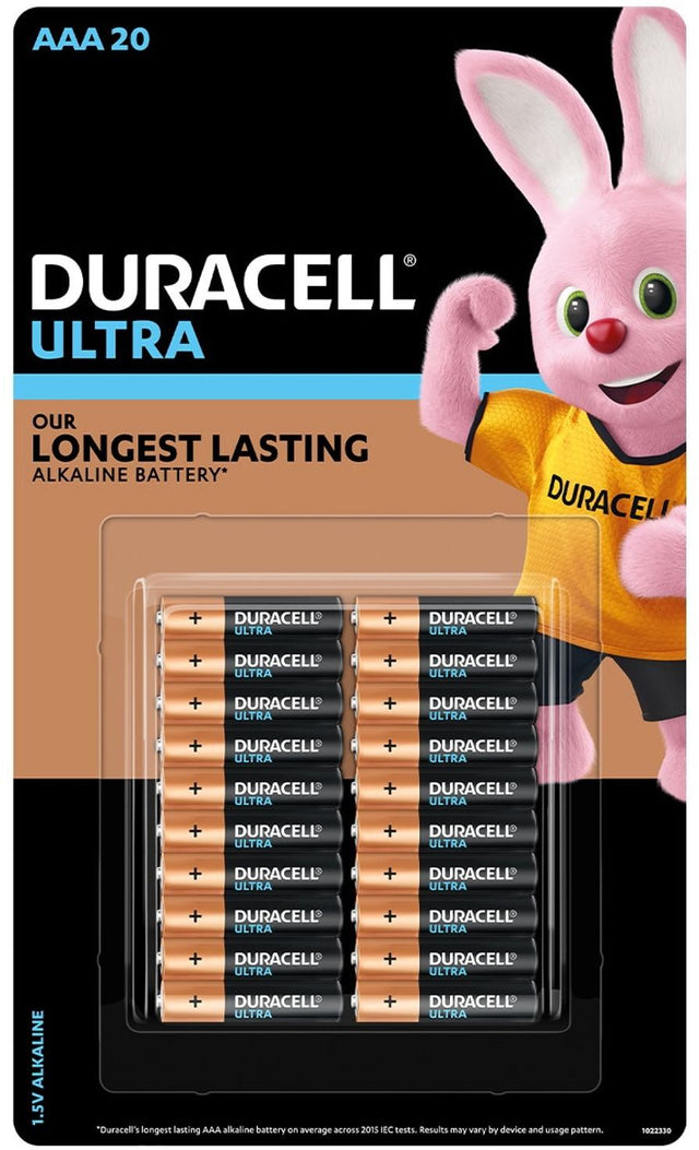 Duracell Ultra AAA Batteries (20 pk)