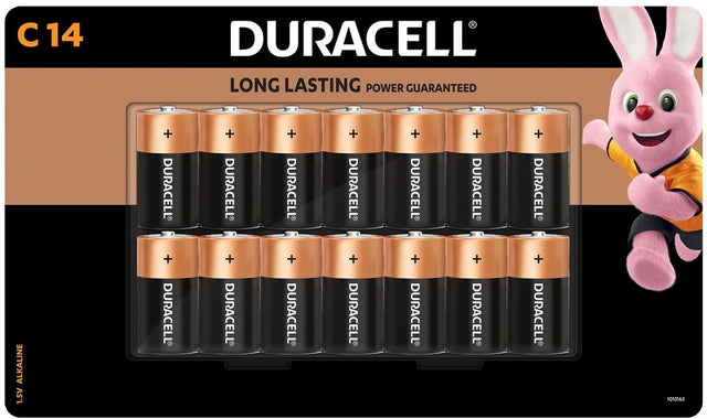 Duracell Alkaline C Batteries (14 pk)