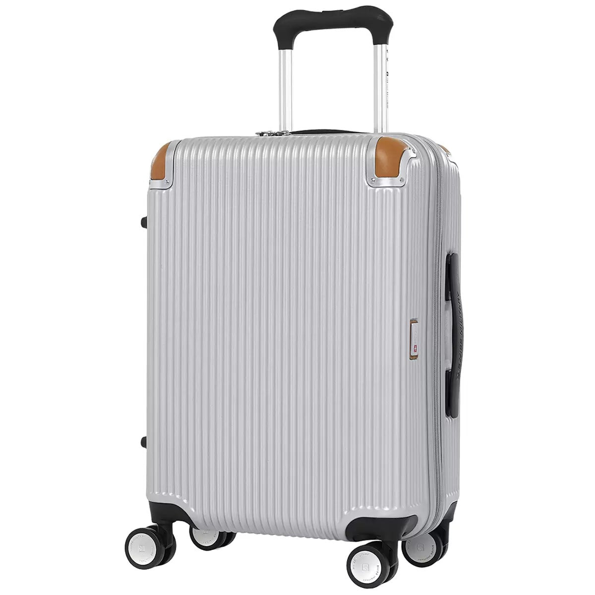 Swiss Military Carry On Luggage Chrome Silver