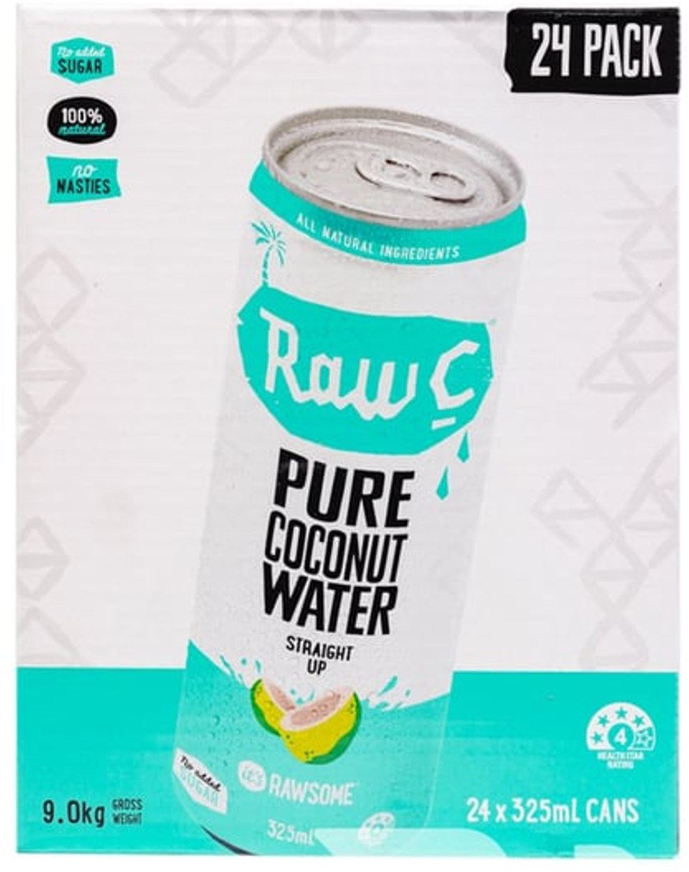 Raw C Coconut Water (325 g x 24 pk)