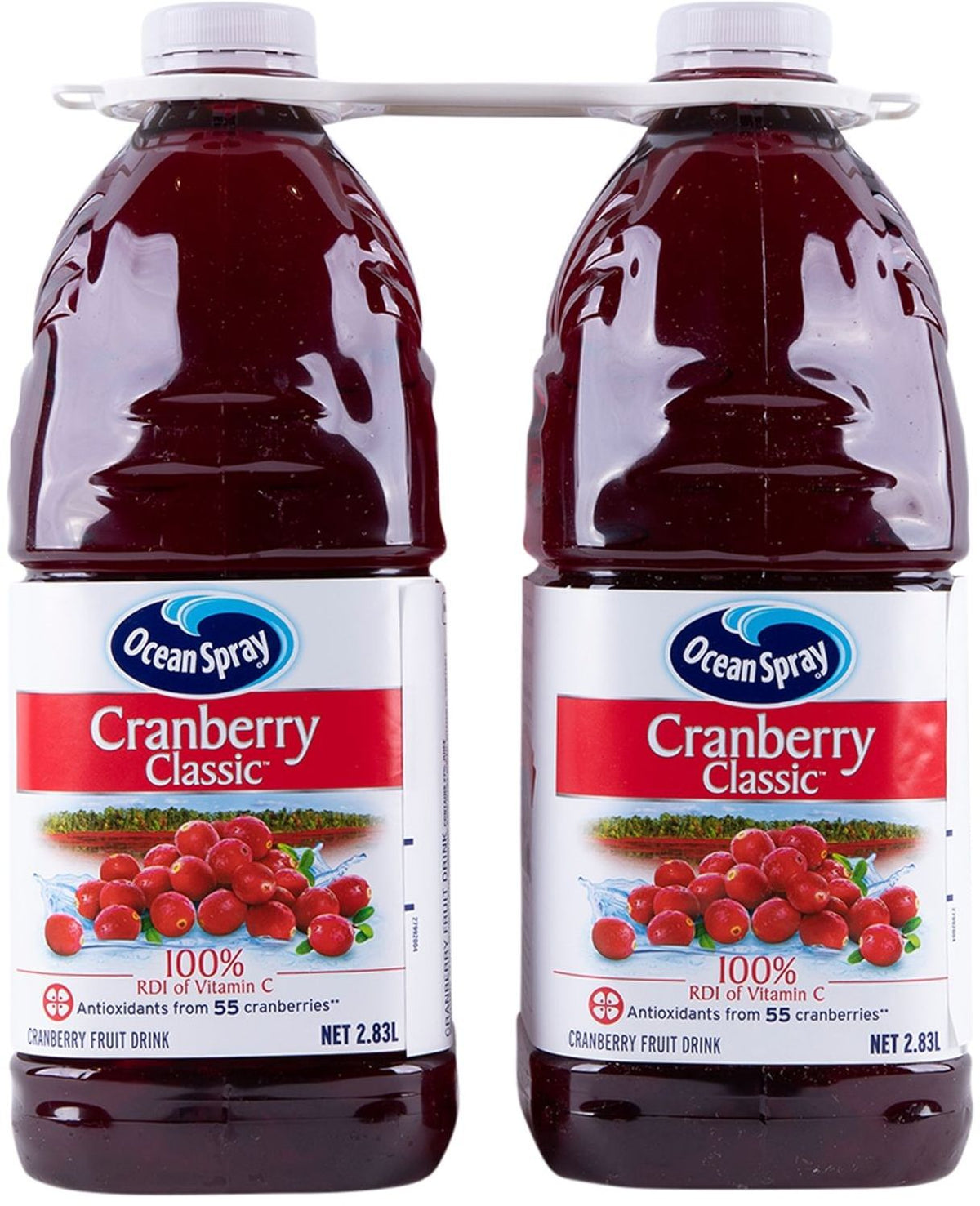Ocean Spray Cranberry Fruit Drink Bottles (2.83 L x 2 pk)