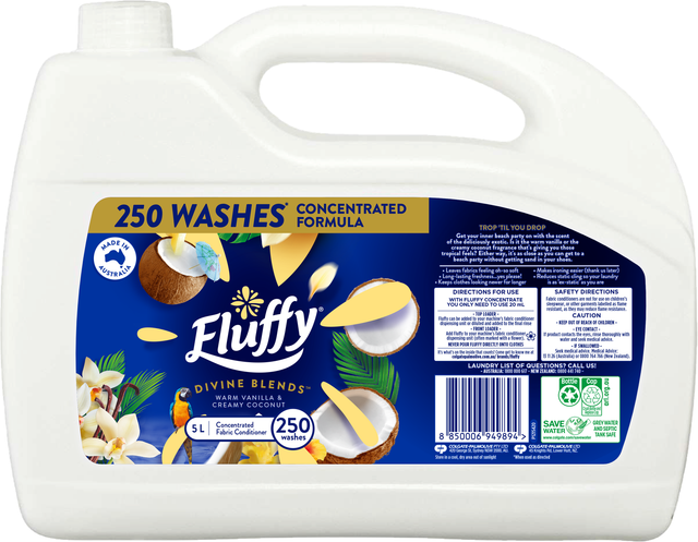 Fluffy Divine Blends Fabric Softener (5 L)
