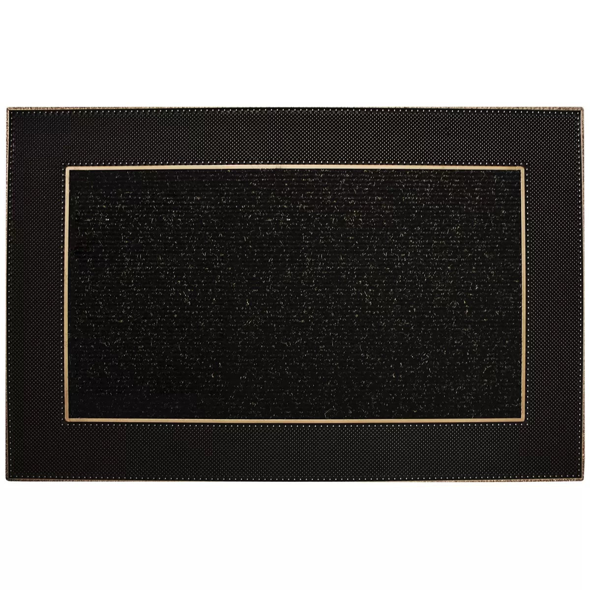 Modern Homes Rain Design Floor Mat 60 x 90cm Brown