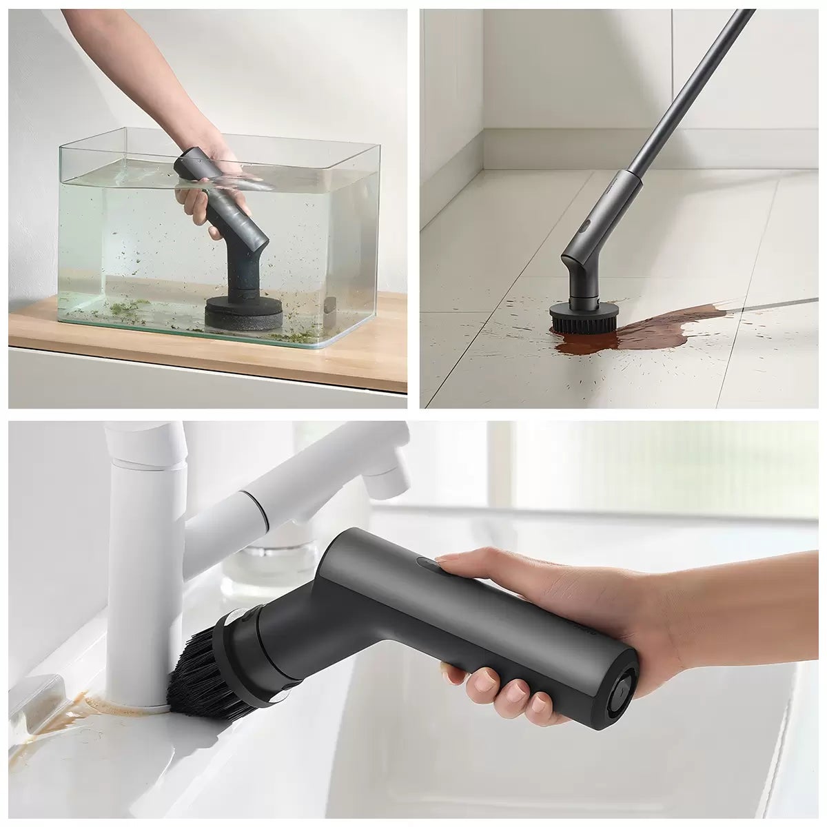 HOTO Cordless Spin Scrubber