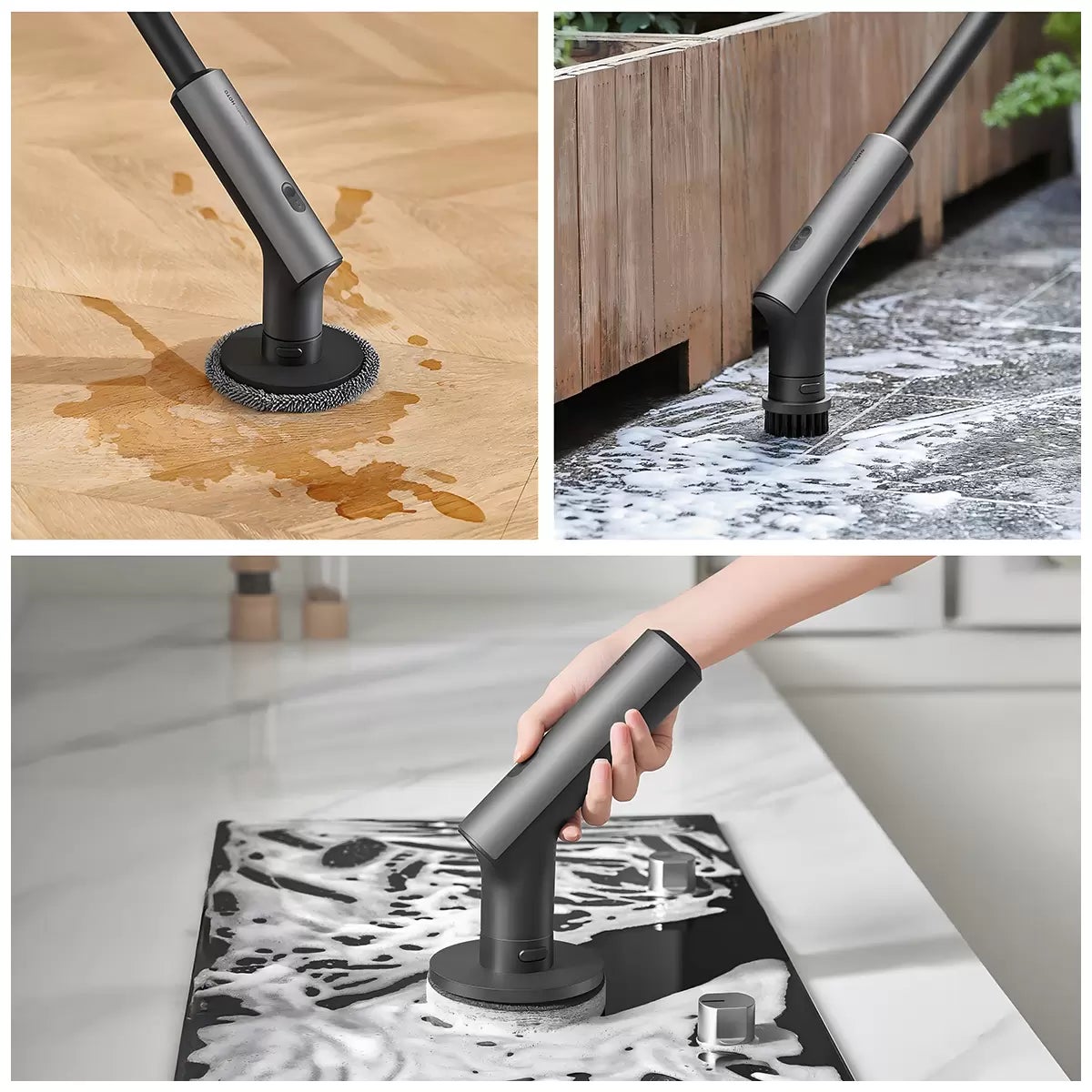 HOTO Cordless Spin Scrubber