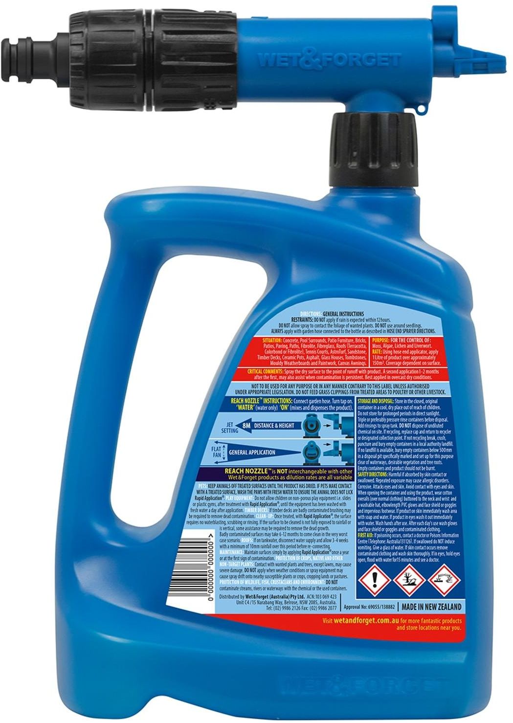 Wet & Forget Moss and Mould Remover (2 L)
