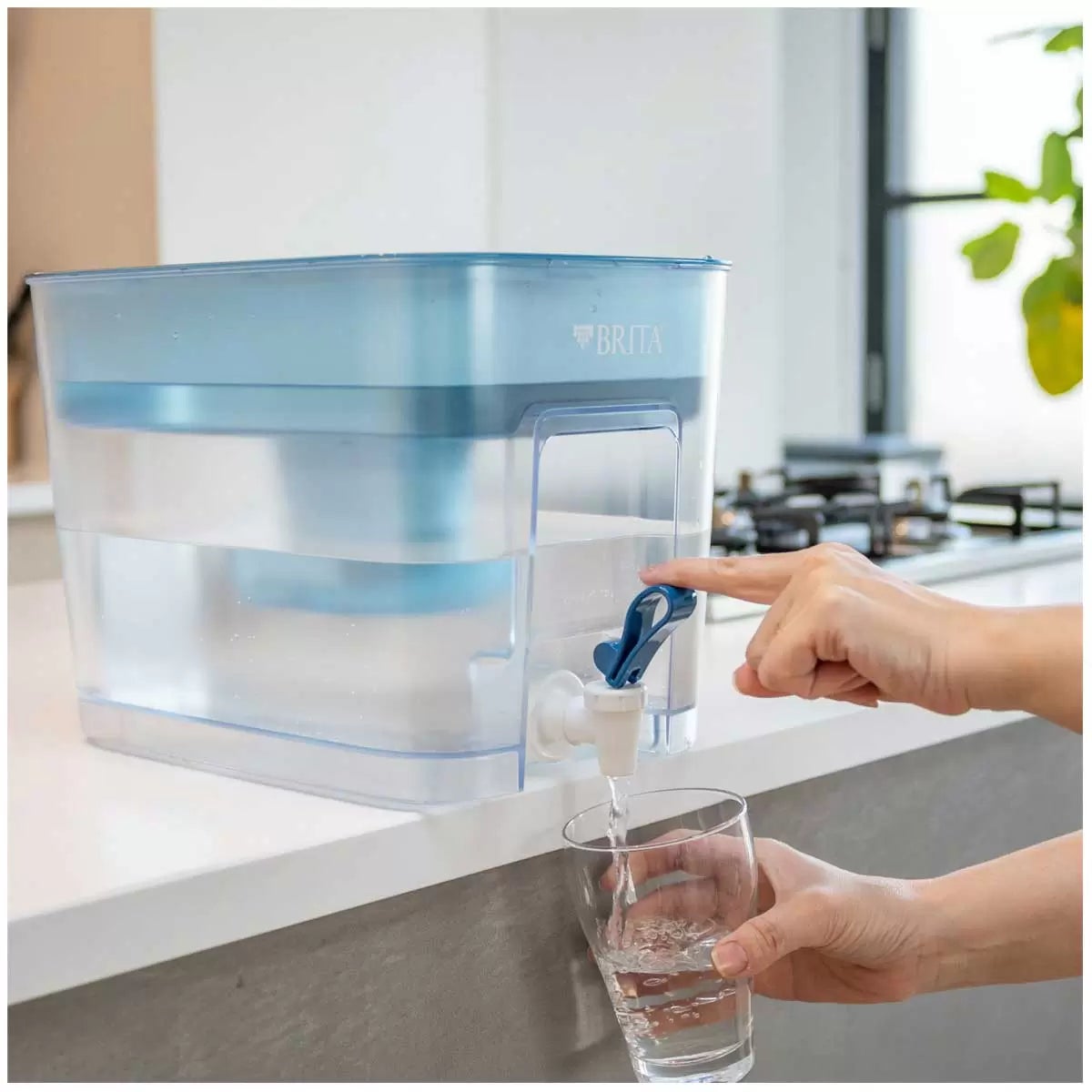 BRITA Water Filter Flow Cask 8.2L With 2 Maxtra Pro Filters