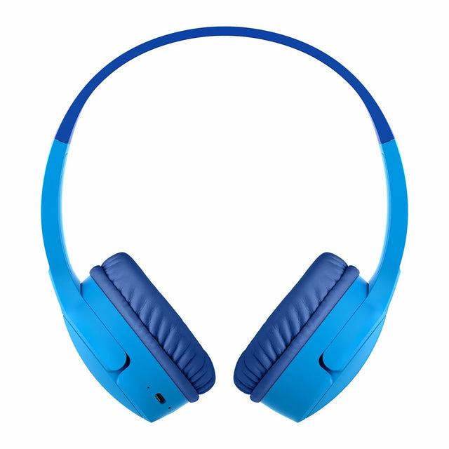 Belkin SoundForm Mini Kids Wireless Headphones BU048-MC-CCPLT Blue