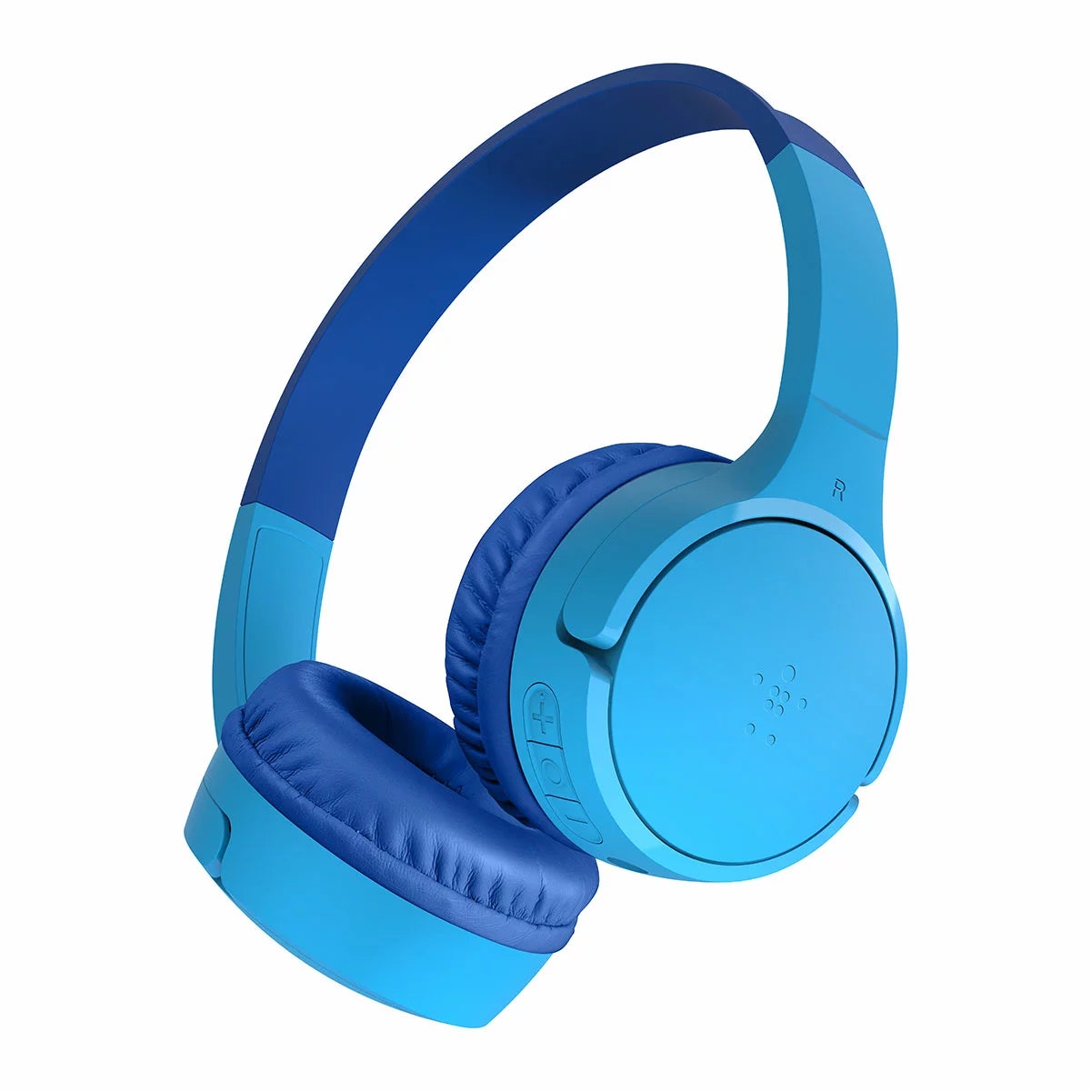 Belkin SoundForm Mini Kids Wireless Headphones BU048-MC-CCPLT Blue