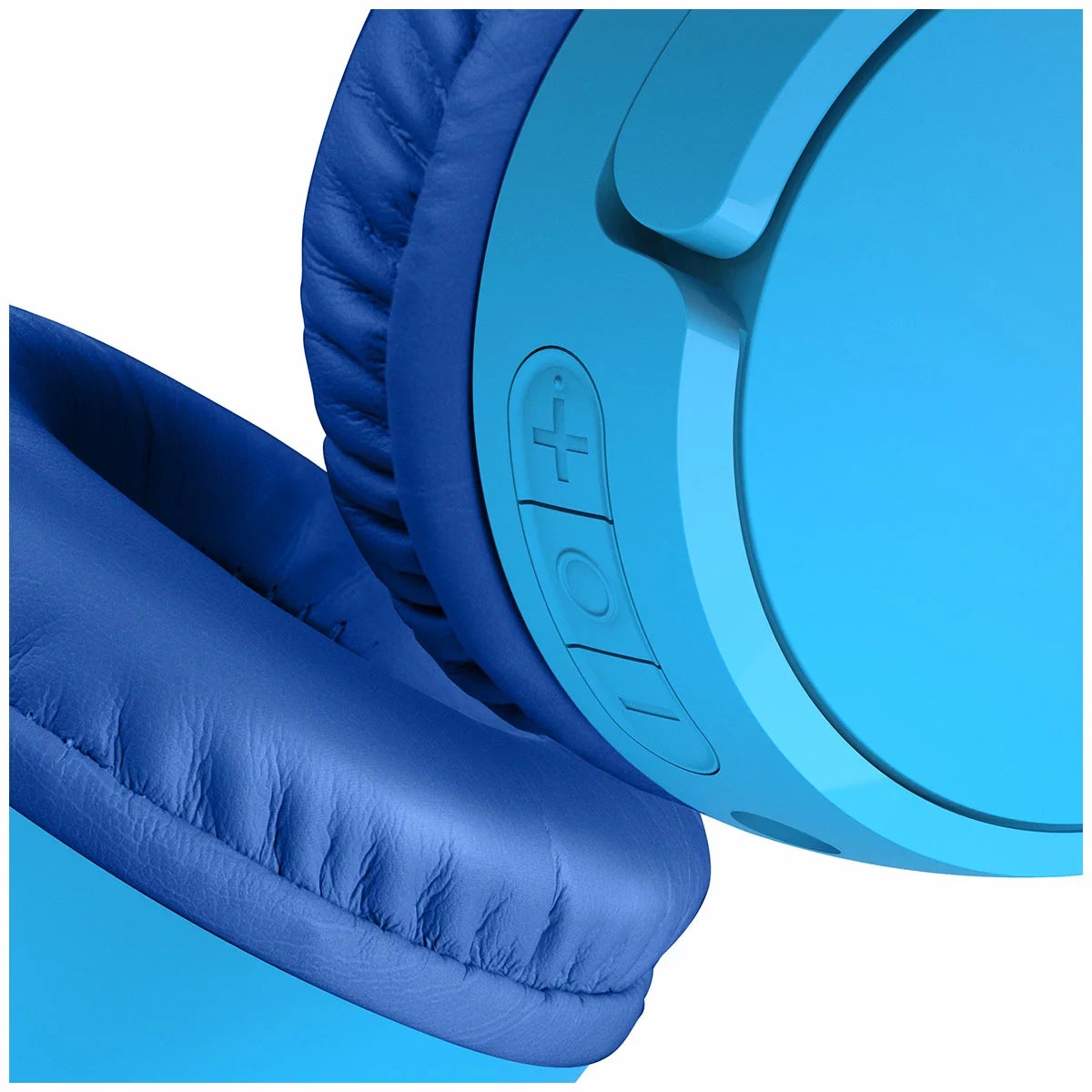 Belkin SoundForm Mini Kids Wireless Headphones BU048-MC-CCPLT Blue
