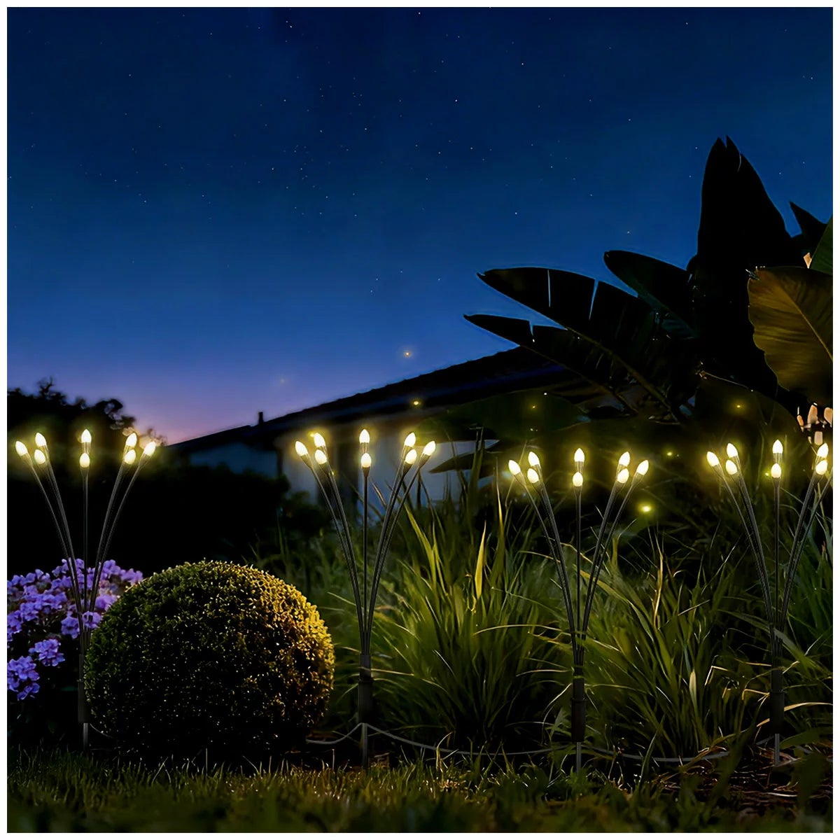 Solar Firefly Lights Set Of Four