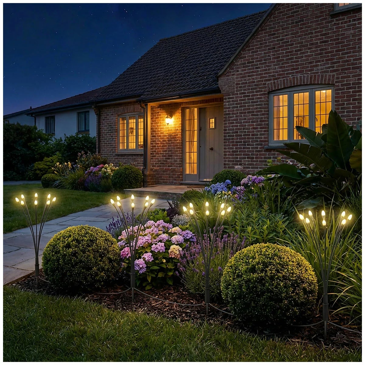 Solar Firefly Lights Set Of Four