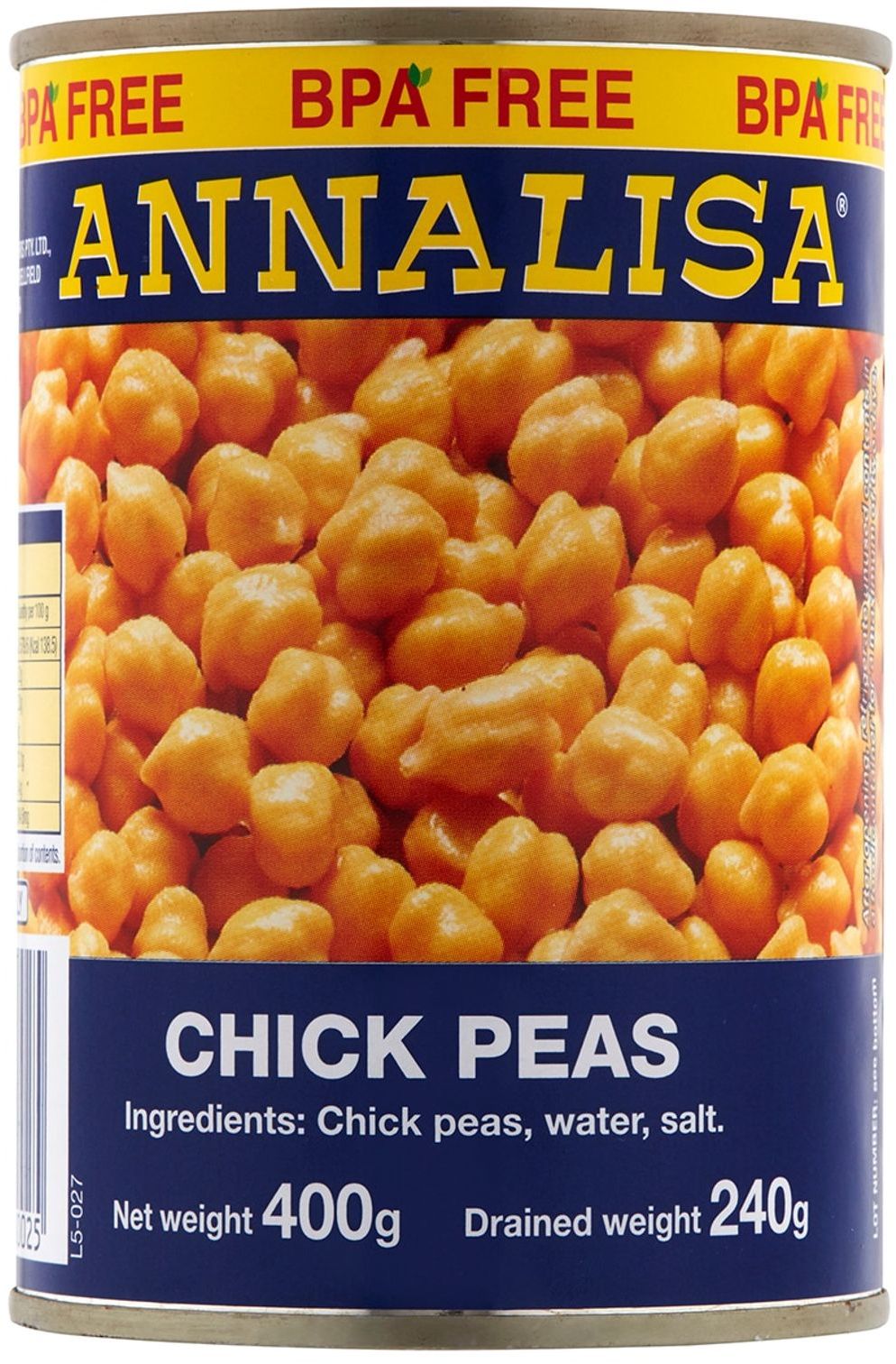 Annalisa Red Chickpeas (2.4 kg)