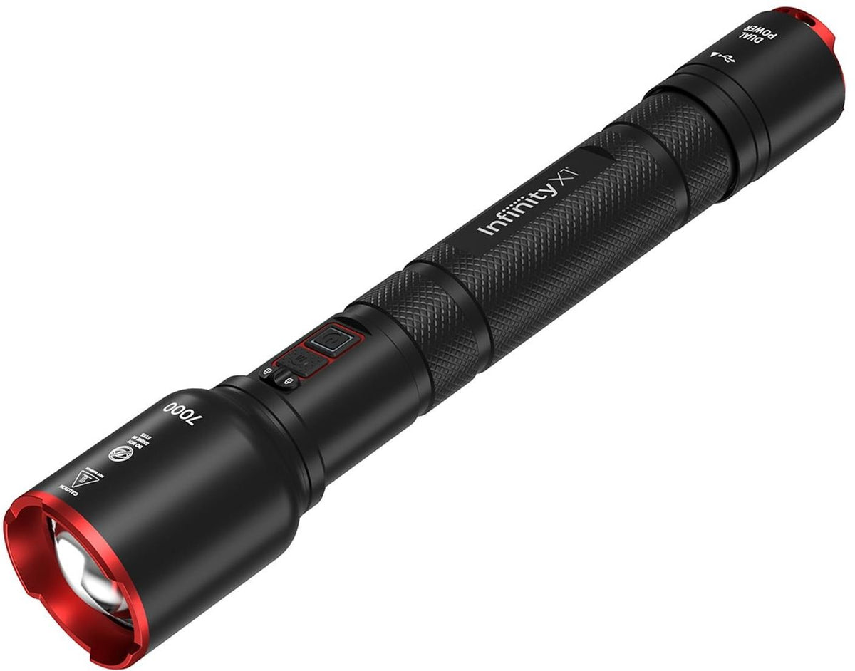 Infinity X1 7000 Lumens Dual Power Flashlight