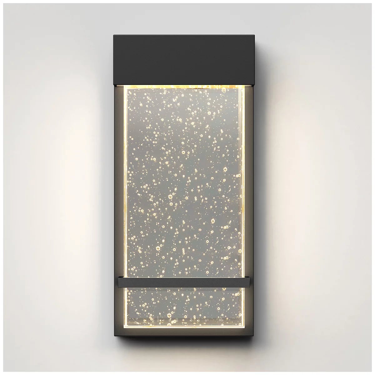 Artika Skyler Indoor-Outdoor Bubble Glass LED Wall Light OUT-SK-C6BL