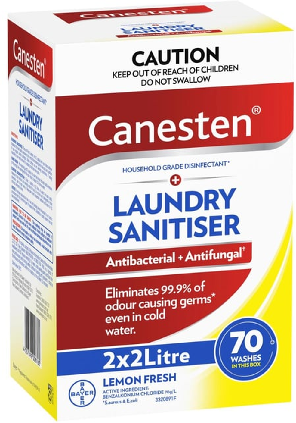 Canesten Laundry Rinse Sanitiser (2L x 2)