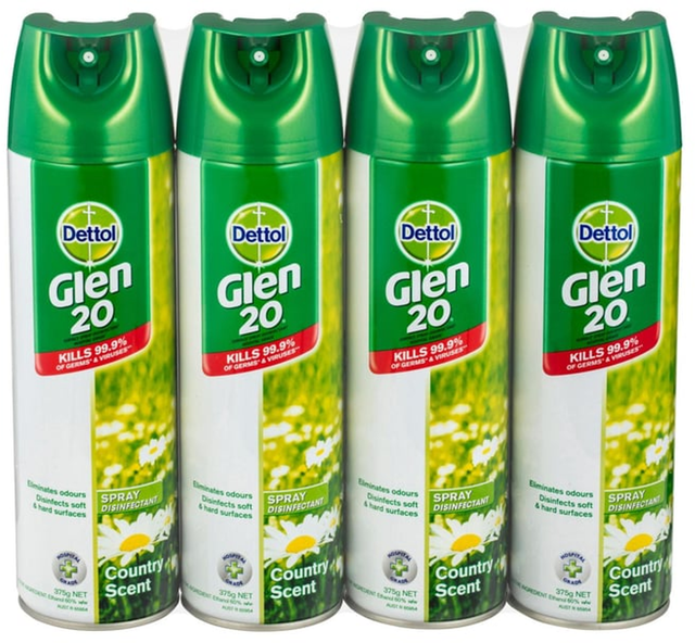 Glen 20 Spray (375 g x 4 pk)