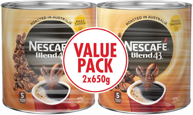 Nescafe Blend 43 Coffee (650 g x 2 pk)