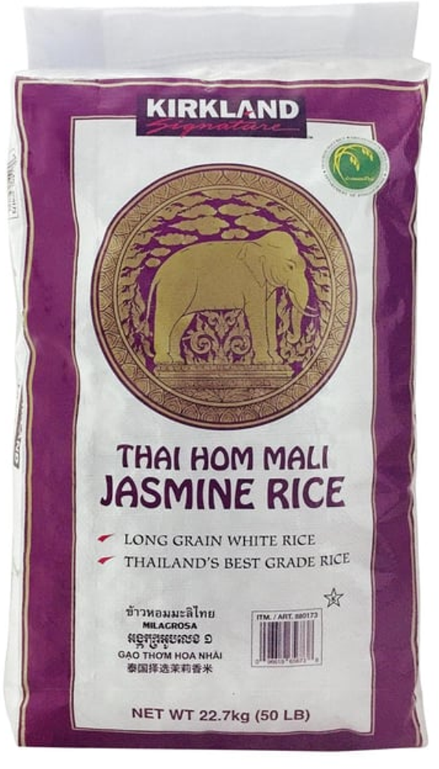Kirkland Signature Thai Hommali Jasmine Rice (22.7 kg)