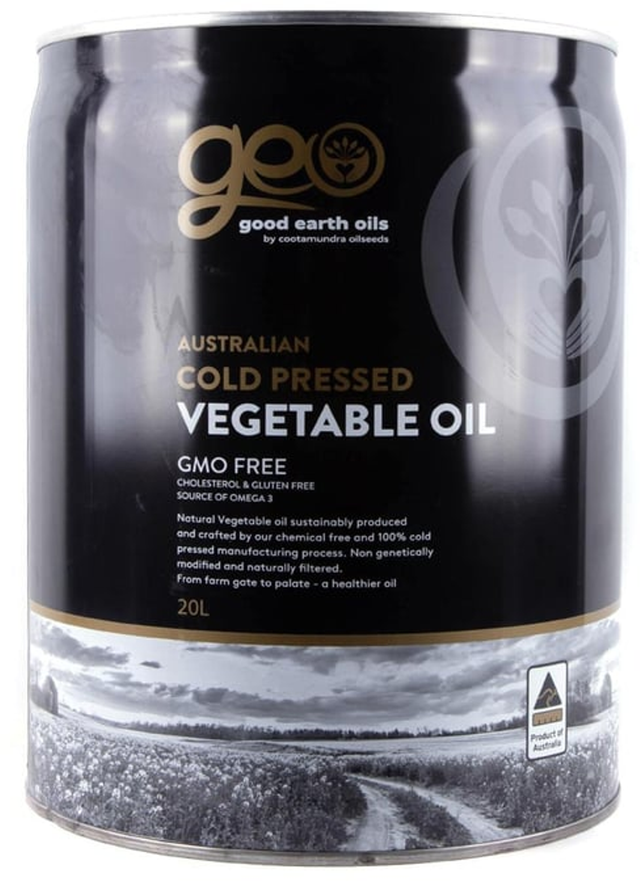 Good Earth Cold Press Vegetable Oil (20 L)