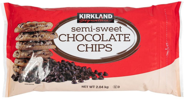 Kirkland Signature Semi-Sweet Chocolate Chips (2.04 kg)