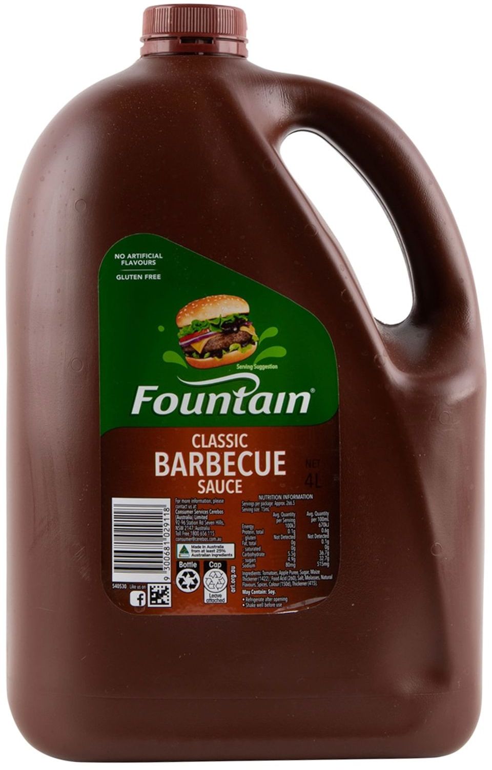 Fountain BBQ Sauce (4 L)