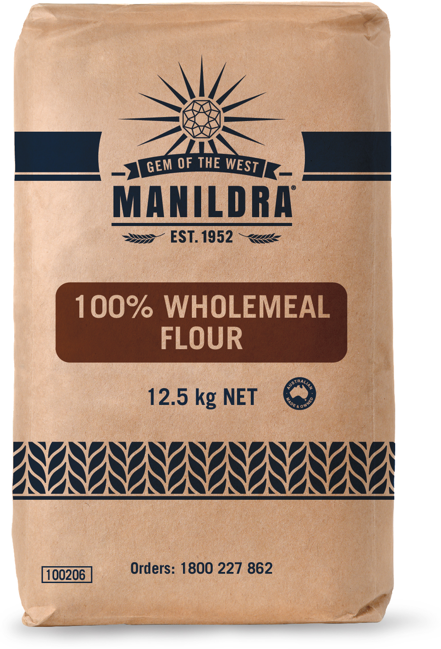 Gem Of The West Wholemeal Flour (12.5 kg)