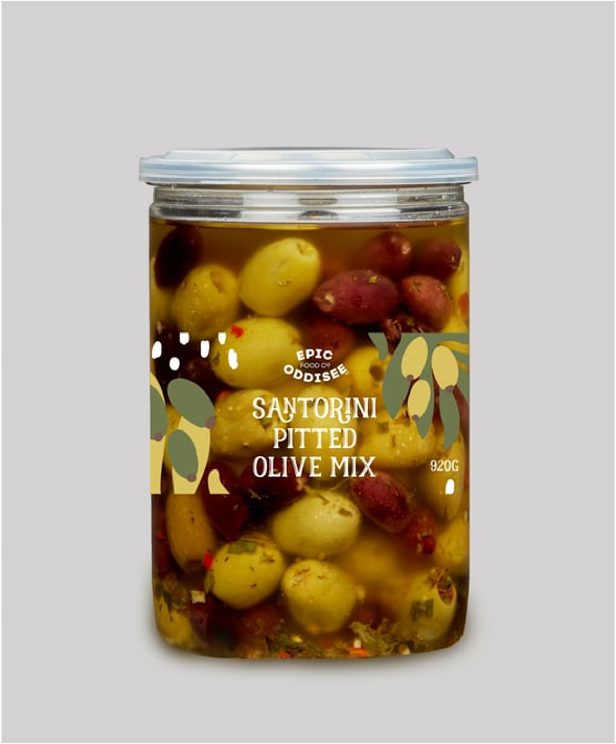 Epic Oddisee Food Co. Santorini Pitted Olive Mix (920 g)