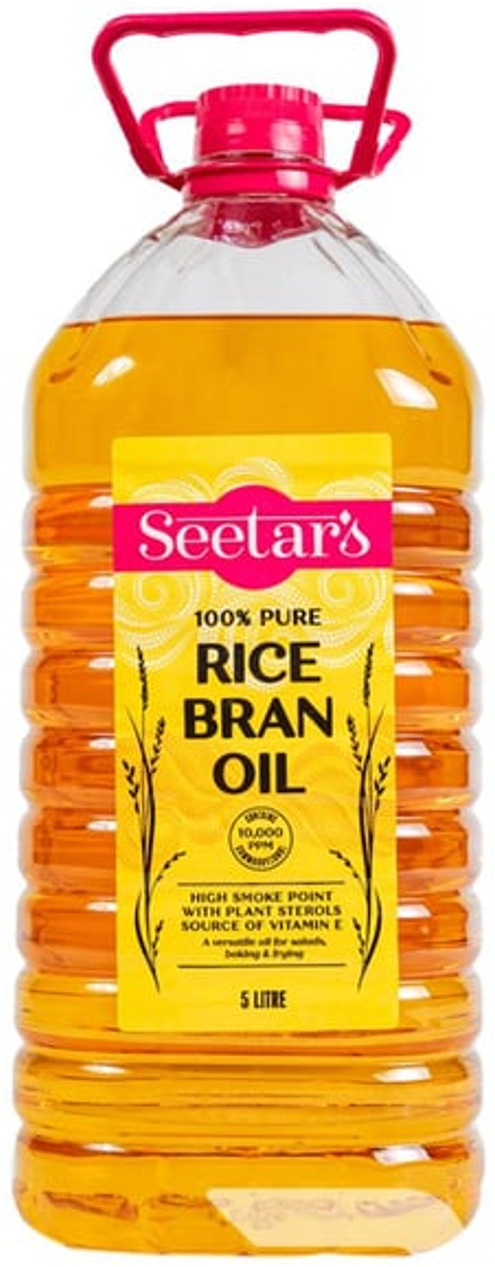 Seetar's Rice Bran Oil (5 L)