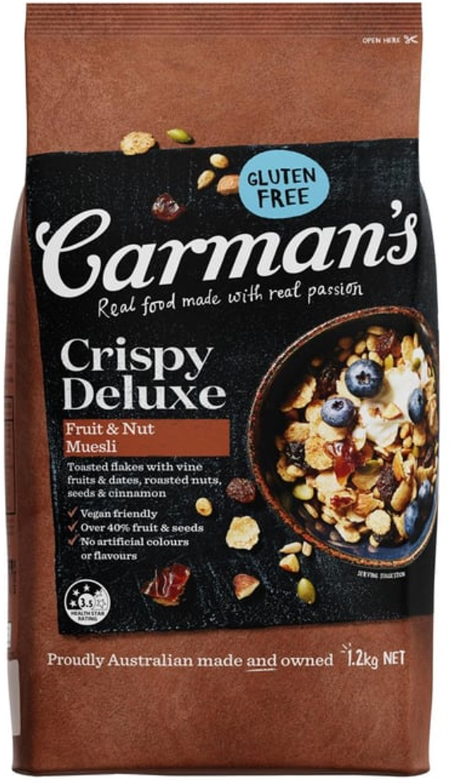 Carman's Gluten-Free Deluxe Cereal (1.2 kg)